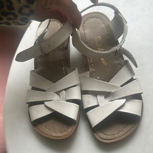 Salt Water White Sandals